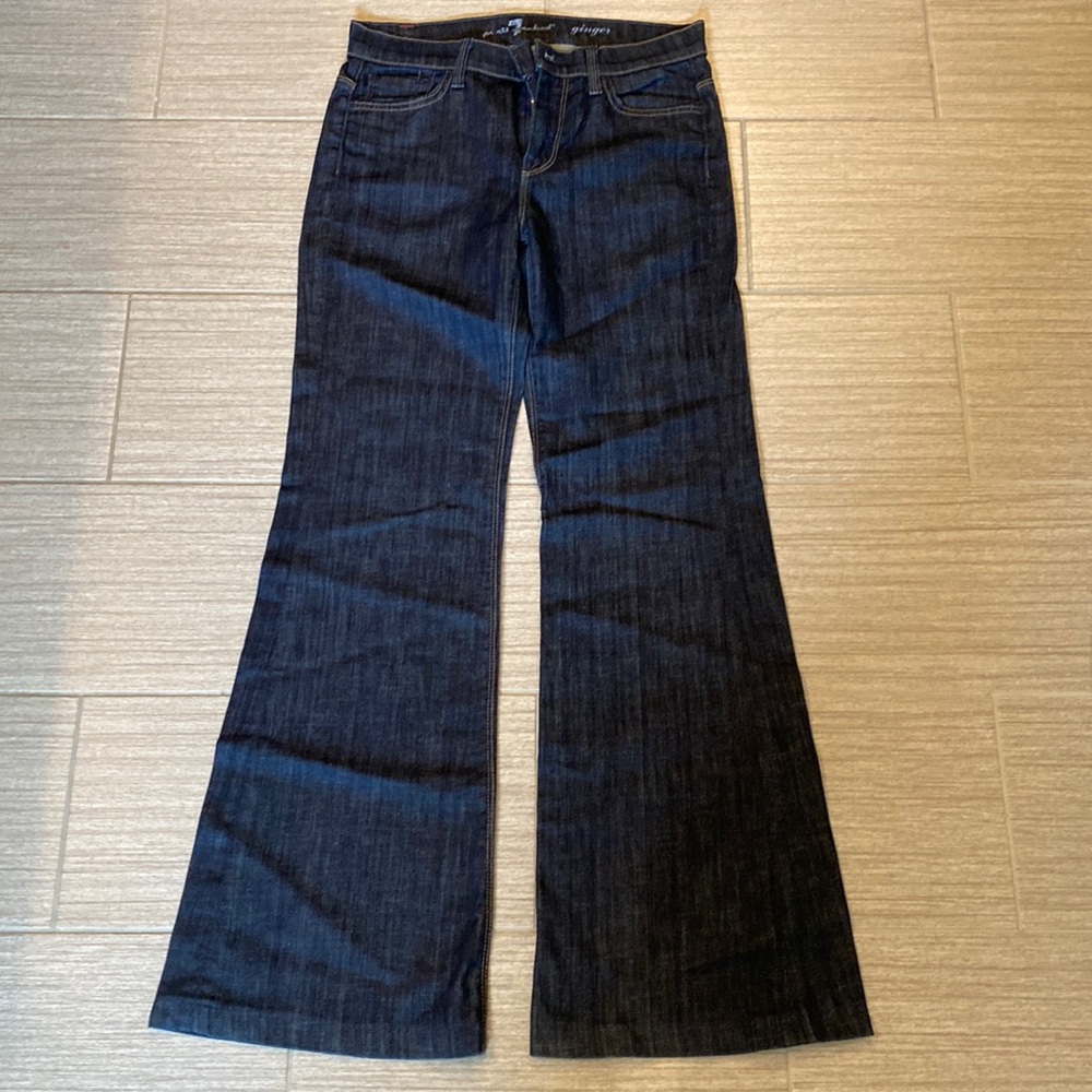 Seven for All Man Kind size 27 wide leg jeans